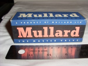 Mullard valve box